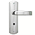 Fechadura mgm firenze interna espelho aluminio - Imagem 1