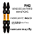 PONTEIRA BITS PHILLIPS PH2 X 65 PONTA DUPLA (IMANTADA) INGCO - Imagem 2
