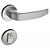 Fechadura pado vic 930-40 externa roseta redonda acetinado escovado - Imagem 1