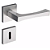 Fechadura pado vivaldi 885-40 interna roseta quadrada acetinado escovado - Imagem 1