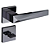 Fechadura pado ascot rq2 - 55 banheiro roseta quadrada grafite polido - Imagem 1
