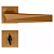 Fechadura pado ascot rq2 - 55 banheiro roseta quadrada red gold escovado - Imagem 1