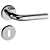 Fechadura pado concept 470-40 interna roseta redonda inox polido - Imagem 1