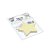 Bloco de Anotações BRW Tom Pastel 70mm X 70mm Com 100 Folhas e 5 Cores Formato Estrela - Imagem 1