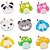 Bloco de Notas Smart Notes BRW Zoo 45mm X 45mm Com 30 Folhas - Imagem 4