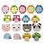 Bloco de Notas Smart Notes BRW Zoo 45mm X 45mm Com 30 Folhas - Imagem 3