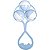 Chocalho Tip Azul Lolly - 7230-01 - Imagem 1