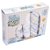 Fralda com Bainha Baby Nice MinasRey Caixa C/5 Unidades - Cinza - Imagem 1