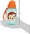 Garrafinha Buba Animal fun 400ml Macaco +12m - Imagem 4