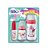 Kit Evolution Magia Lillo Com 3 Mamadeiras 50ml / 120ml / 300ml Rosa - Imagem 1