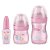Kit Mamadeira Evolution Lillo 50ml 150ml 240ml Rosa Claro - Imagem 1