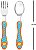 Kit Talher Buba Animal Fun - Leãozinho +6m - Imagem 2