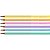 Lapis N°2 Faber Castell Ecolapis Grip 2001 Tons Pastéis - Cores Sortidas - Imagem 1