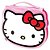 Maleta de Pintura Hello Kitty Molin 70 Itens - Imagem 2