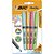 Marca Texto Bic Pastel Com Ponta Feltro Briteliner 4 Cores - Imagem 1