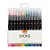 Marcador Artistico BRW Brush Pen Evoke Aquarelavel 12 Cores - Imagem 1