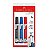 Marcador Quadro Branco Faber Castell 3 Cores Az/Pr/Ver 3mm - Imagem 2
