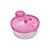 Pote para Leite em Pó Kuka 3 Divisórias - Rosa - Imagem 2