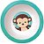 Pratinho Bowl Buba Animal Fun - Macaco 350ml - Imagem 1