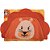 Toalha com Capuz e Forro de Fralda Baby Joy 70 cm X 90 cm Leãozinho a - Imagem 1