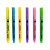 Kit com 6 Marca Texto com Gliiter Fluorescente Molin - Imagem 2