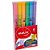 Kit com 6 Marca Texto com Gliiter Fluorescente Molin - Imagem 1