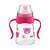 Caneca Aprendizado Infantil Bebedor Macio 180 ml + 6 meses Fiona - Rosa - Imagem 1