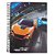 Caderno Capa Dura Universitário Cross Racing Foroni 10 Materias 160 Folhas - Capas Sortidas - Imagem 2