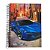 Caderno Capa Dura Universitário Cross Racing Foroni 10 Materias 160 Folhas - Capas Sortidas - Imagem 3