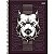 Caderno Capa Dura Universitário Power Dog Foroni 10 Materias 160 Folhas - Capas Sortidas - Imagem 4
