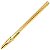 Caneta Esferográfica Celebration Bic Cristal Dourada - Imagem 1