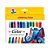Caneta Hidrocor Compactor Color 12 Cores - Imagem 1