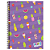 Caderno Universitário Capa Dura Foroni Pop Collection 12 Matérias Capas Sortidas - Imagem 4
