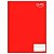 Caderno Brochura Capa Dura Costurado Vermelho Class Foroni 1/4 Pequeno 80 Folhas - Imagem 1