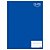 Caderno Brochura Capa Dura Costurado Azul Class Foroni 1/4 Pequeno 80 Folhas - Imagem 1