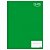 Caderno Brochura Capa Dura Costurado Verde Class Foroni 1/4 Pequeno 80 Folhas - Imagem 1