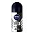 Desodorante Nivea Roll On Invisible For Men Black e White 50ml - Imagem 1