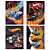 Caderno Capa Dura Universitário Hotwheels Tilibra 1 Materia 80 Folhas  Capas Sortidas - Imagem 2