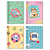 Caderno Brochura Caligrafia 40 Folhas Lala Pets Credeal Capas Sortidas. - Imagem 1