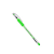 Caneta Molin Hi-Gel Neon Grip Verde - Imagem 1