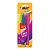 Caneta Bic Fashion 4 Cores 1.2mm Lilás-Rosa-Verde-Azul - Imagem 1