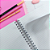 Caderno DAC Smart Vision Rosa Universitário com 80 Folhas Reposicionáveis 90g 10 Divisórias - Imagem 2