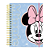 Caderno Smart Universitário 10 Matérias Disney Minnie com 80 Folhas Reposicionáveis 90g - DAC - Imagem 1