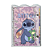 Fichario Stitch Tamanho Colegial PVC Cristal DAC - Imagem 1