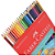 Lápis De Cor Eco Faber Castell 24 Cores Aquarelável - Imagem 2