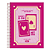 Caderno Colegial 10 Matérias Pink Power Foroni Sortido - Imagem 3