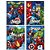 Caderno Capa Dura Universitário 10 Matérias Avengers Fit 160 Folhas Tilibra Sortidos - Imagem 1