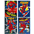 Caderno Capa Dura Universitário 10 Matérias Spider-Man Fit 160 Folhas Tilibra Sortidos - Imagem 1