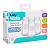 Potes para Leite Materno Contém 3 Unidades de 150ml Lolly Kinddy - Imagem 1