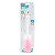 Escova de Limpeza 2x1 Lolly Kinddy Rosa com Miniescova Embutida - Imagem 1